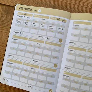 Money Journal payment tracker